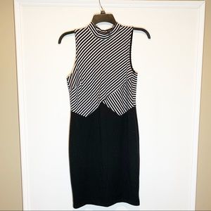F21 Sleeveless Mini Turtleneck Bodycon Dress - XL